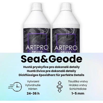 ResinPro Epoxidová pryskyřice Sea&Geode 1,7 kg