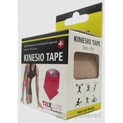 KINESIO TAPE Trixline tejpovací páska tělová 5 cm × 5 m