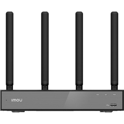 Dahua IP видеорекордер Dahua Imou NVR-N110W-8A0E, 10 канала, H. 265+/H265/H. 264+/H. 264, 1x SATA (до 16TB), 2x USB, 1x RJ-45, 1x HDMI, 1x VGA (NVR-N110W-8A0E)