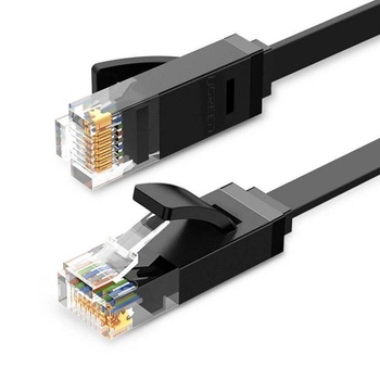 UGREEN Мрежов кабел Ugreen, Flat, Ethernet, Patchcord Rj45, Cat 6, UTP, 1000Mbps, 1m, бял (UG50173) (UG50173)
