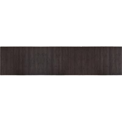 Pure Line Home Пътека от бамбукови летви без кант, тъмнокафяв