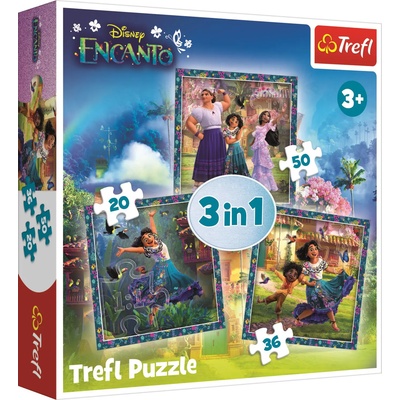Trefl - Puzzle 3v1 Disney Encanto - 1 - 39 piese