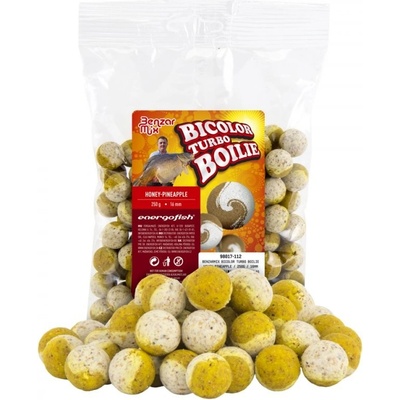 Benzar Mix Turbo Bicolor Bolies 250g 20mm Med-Ananás
