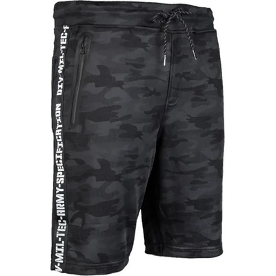 Mil-Tec Training мъжки къси спортни панталони, тъмен камуфлаж (11447080)