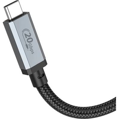 hoco. Кабел Hoco - US05, USB-C/USB-C, USB4, 1 m, 100W, черен (KF2310953)