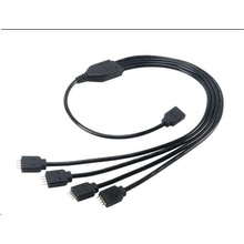 AKASA - RGB LED kabel-splitter- 50 cm AK-CBLD04-50BK