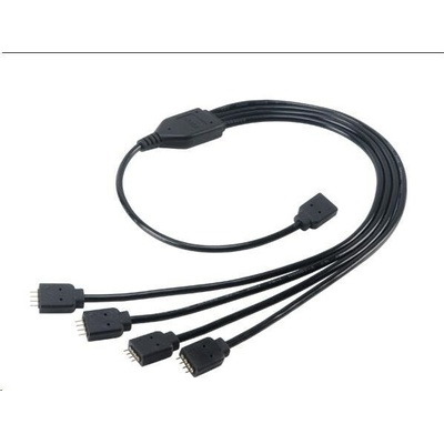 AKASA - RGB LED kabel-splitter- 50 cm AK-CBLD04-50BK