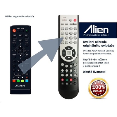 Diaľkový ovládač Alien Strong SRT 82