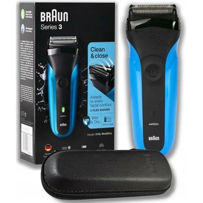 Braun Series 3 310s Wet & Dry modrý