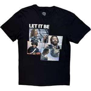 The Beatles Let It Be Recording Shots Black M Риза (BEATTEE409MB02)