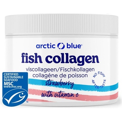 Arctic blue Fish Collagen + Vitamin C 150 g jahoda