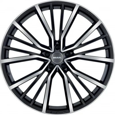 MAK UNION 10X22 5X112 ET26 black polished