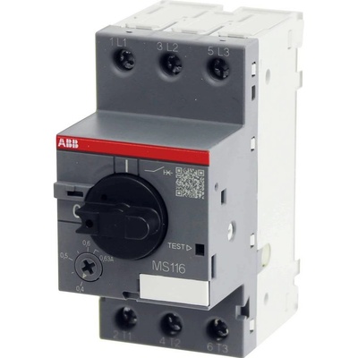 ABB 1SAM 250 000 R1004 MS 116-0,63 ochranný spínač motoru nastavitelné 690 V/AC 0.63 A 1 ks