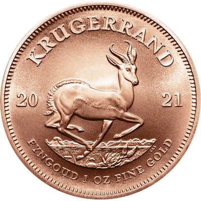 South African Mint Krugerrand zlatá mince Südafrika 1/4 oz