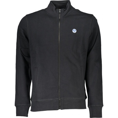 North Sails Perfektná pánska mikina na zips Čierna