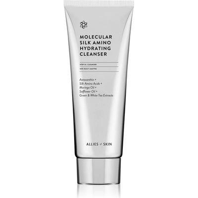 Allies of Skin Molecular Silk Amino Hydrating cleanser hydratační čisticí gel s aminokyselinami 100 ml