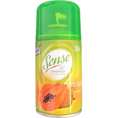 WELL DONE Osviežovač vzduchu náplň Sense Air Papaya 250 ml