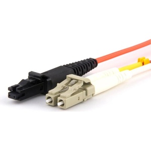Conneu LC-MTRJ дуплексна пач корда, мултимод OM2, 2 мм. , оранжева, Conneu (1.0 м) (CNFJ-LCMTRJOM2DOR2mm-1)