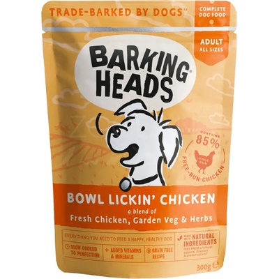 Barking Heads Bowl Lickin' Chicken 300 g