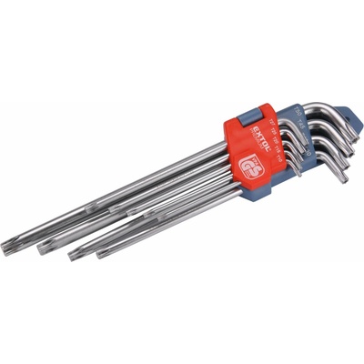 Extol Premium kľúče torx zástrčné s dierkou predĺžené Cr-V 8819412