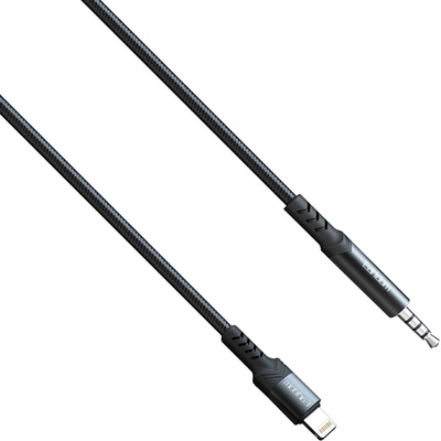 Earldom Аудио кабел Earldom ET-AUX39, 3.5mm към Lightning, 1.0м, Черен - 40177 (40177)