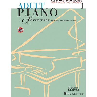 Adult Piano Adventures ALL-IN-ONE LESSON BOOK 1 – Zboží Dáma