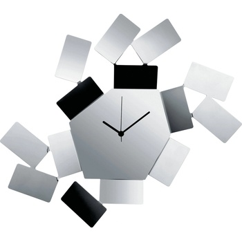 Alessi Стенен часовник La Stanza Dello Scirocco стомана полирана (MT19)