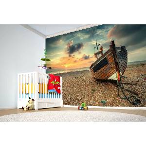 DIMEX ART Самозалепваща се флизелинова фототапета красив изгрев 375 x 250 см