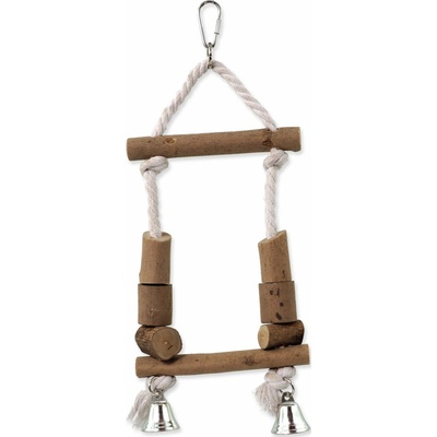 EPIC PET hojdačka drevená s lanom 32 cm