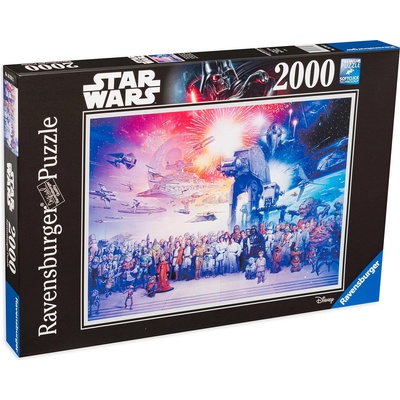 Ravensburger Пъзел Ravensburger от 2000 части - Вселената на Междузвездни войни (16701)