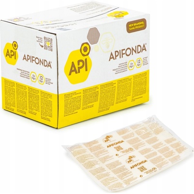 Apifonda 12x1 kg těsto pro včely fondant