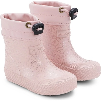 Bundgaard detské gumáky malik old rose sparkle