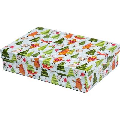 ARGUS Dárková krabice vánoční papír 25391173 – Hledejceny.cz