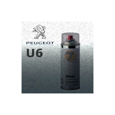 PEUGEOT U6 BLEU INARI metalická barva Sprej 400ml