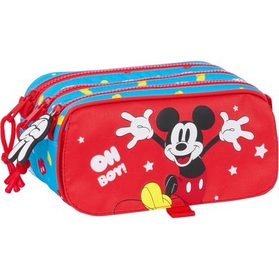 Mickey Mouse Clubhouse Двоен Моливник Mickey Mouse Clubhouse Fantastic Син Червен 21, 5 x 10 x 8 cm