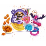 Joy&Toy Подаръчно яйце - лакомство с играчка за кучета, с телешко