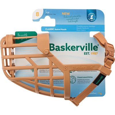 Baskerville klasický náhubok Veľkosť 8