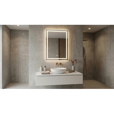 LED огледало Box 60×80 с функция против изпотяване и тъч контрол (KD-7190)