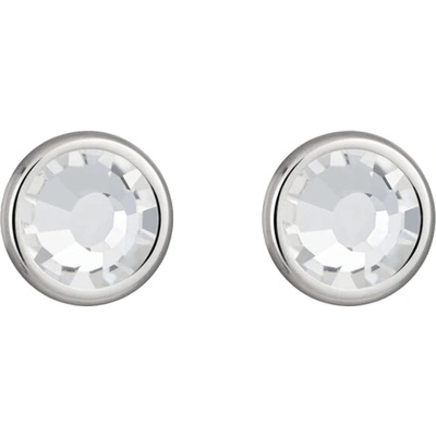 Bohemia Crystal Preciosa náušnice z chirurgickej ocele Carlyn s českým krištáľom kryštál 7235 00