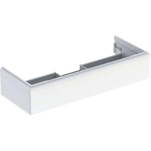 Geberit iCon - Шкаф за мивка, 118x25x48 cm, 1 чекмедже, гланцово бяло 502.313. 01.1 (502.313.01.1)