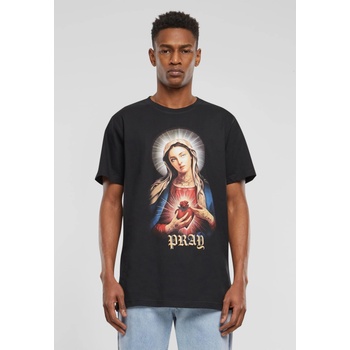 Mister Tee Тениска Praying Mary Tee black XXLUB-MT3025-00007 - Тъмносив, размер S