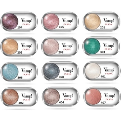 Pupa oční stíny Vamp! Wet&Dry 404 cold taupe 1 g