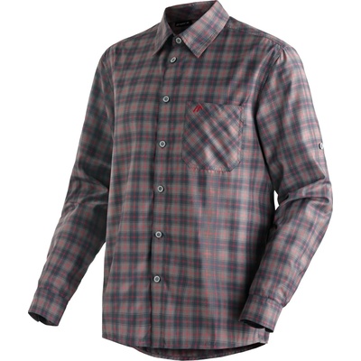 Maier Sports Мъжка риза с копчета Maier sports Claas Shirt - Grey Check - размер 66 (EU) (033-2297-0820)