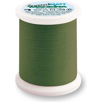 Vyšívací nit PES Madeira Frosted Matt 40 (500m) barva 7795 khaki