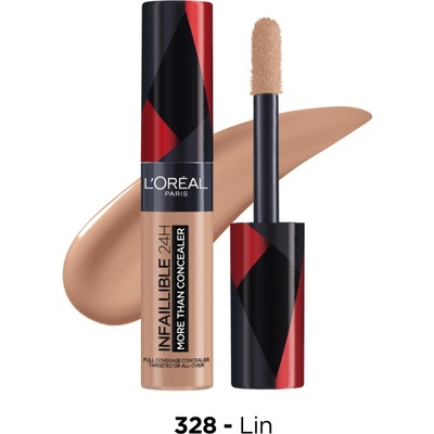 L'Oréal Paris Infaillible 24h More Than Concealer 328 Linen korektor 11 ml – Zboží Dáma