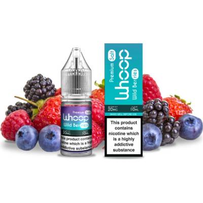 WHOOP SALT Blackberry Blackcurrant Raspberry Strawberry Blueberry 10 ml 20 mg