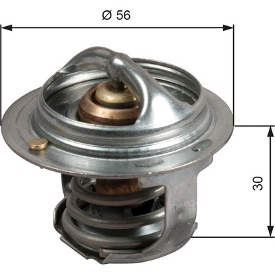 Termostat, chladivo GATES TH50482G1