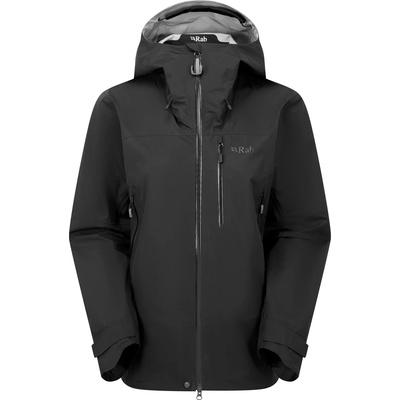 Rab Дамско водоустойчиво яке Rab Women's Firewall Mountain Jacket Waterproof jacket - Black - размер 44 (EU) (102-5153-0115)
