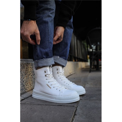 Chekich Мъжки боти CH055 - Бели #359381 (359381_Бяло)