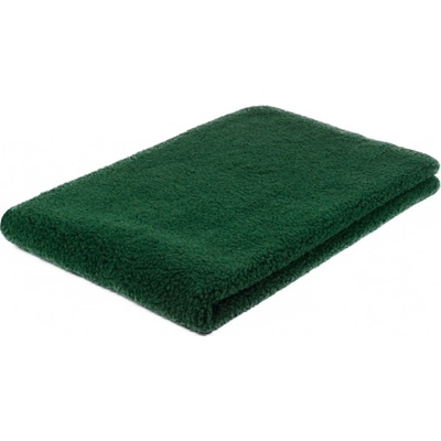 Wooline Deka z ovčí vlny Unita zelená 140x200
